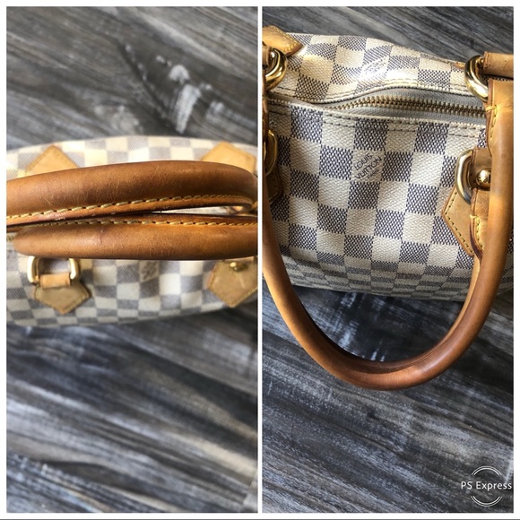 Authentic Louis Vuitton Damier Azur Saleya PM - Picture 4 of 10